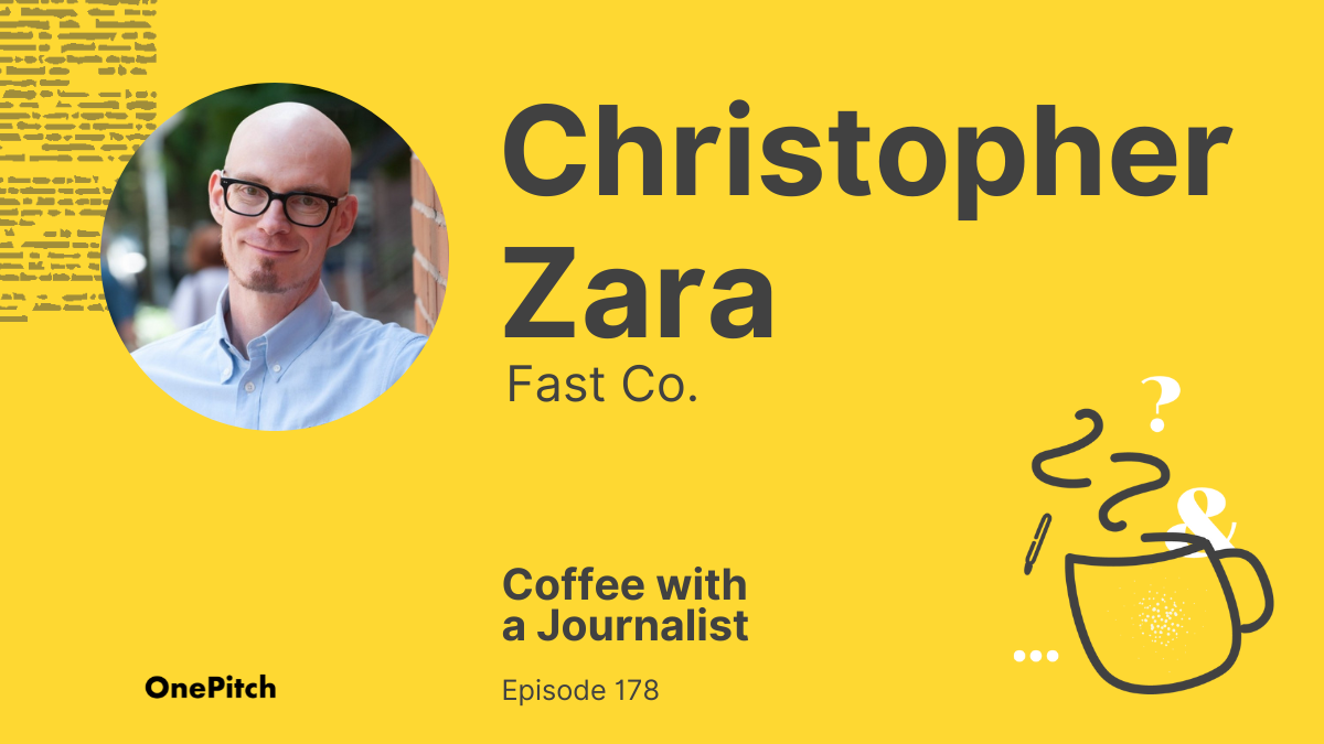 Coffee with a Journalist Christopher Zara, Fast Co. Blog